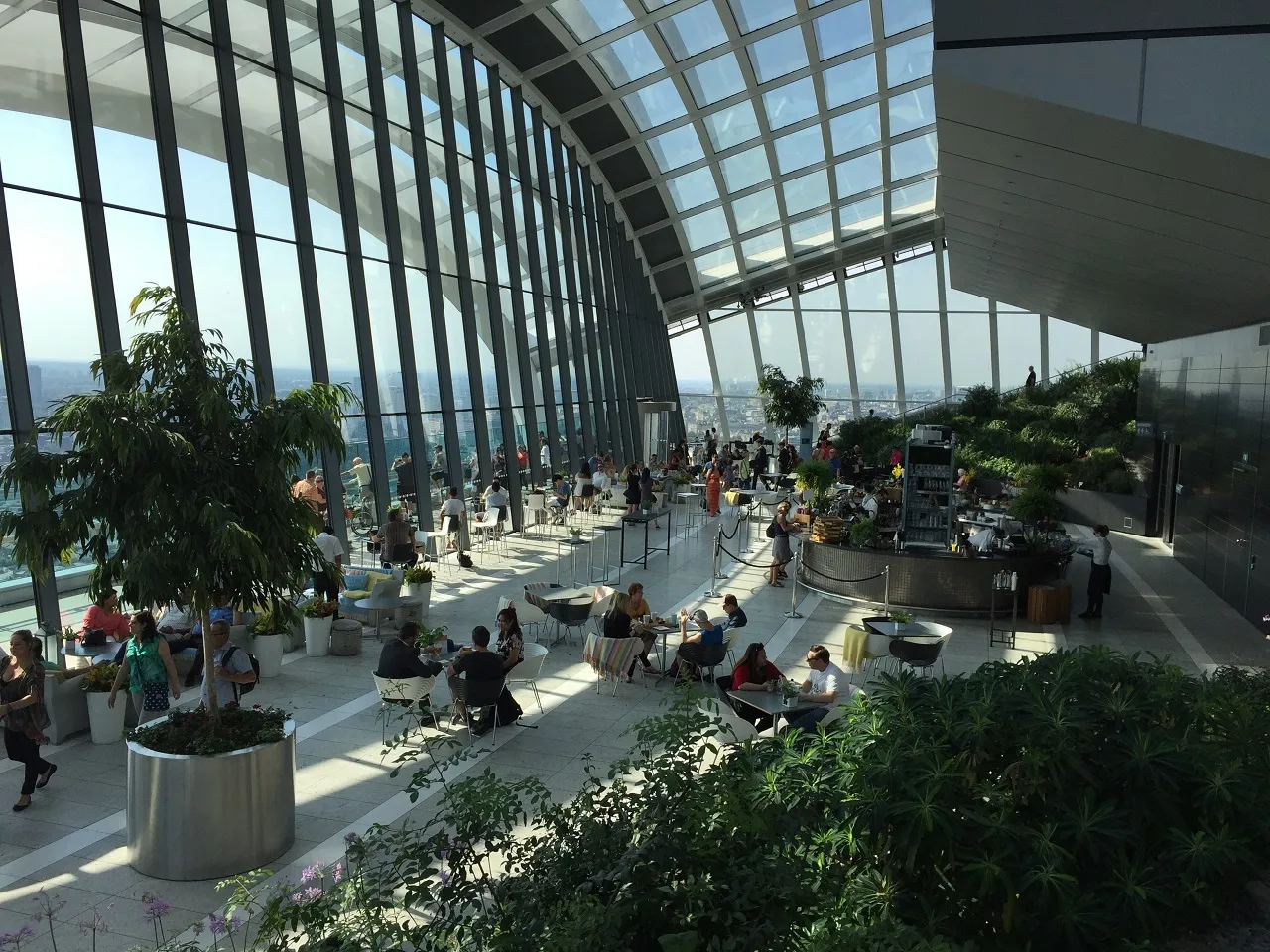 Tip: Book free timed tickets for the Sky Garden early.