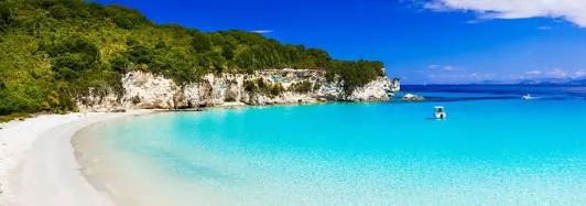 The translucent waters of Antipaxos.